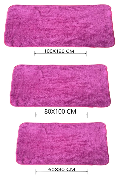 TİNEKE Kedi Ve Köpek Battaniyesi Yumuşak Welsoft Peluş Yıkanabilir MOR 1 Adet  ORTA BOY 100 X 80 ürün görseli 1