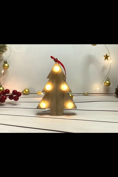 MAGICLEDCORNER Çamağacı Led Işıklı Yılbaşı Ağaç Süsü ürün görseli 1