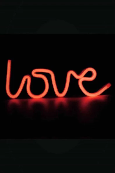 MAGICLEDCORNER Neon Love Kırmızı ürün görseli 1