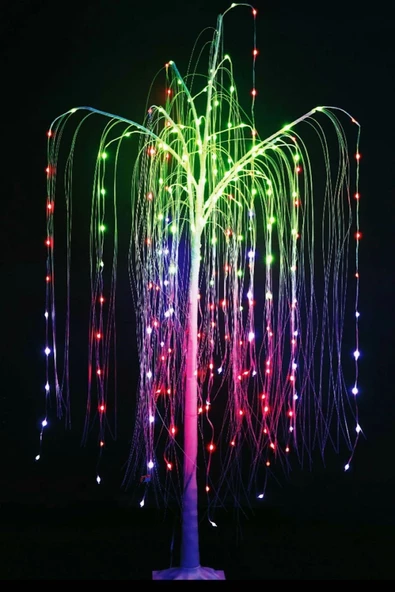 MAGICLEDCORNER Rgb Smart Led Işıklı Söğüt Ağacı 120cm 32 Animasyon ürün görseli 1