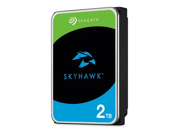 2 TB Seagate SKYHAWK 3.5" 256MB 180TB/Y (ST2000VX017) 7/24 Güvenlik Disk ürün görseli 1