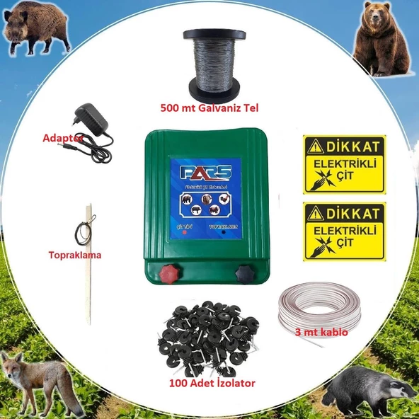 Elektrikli Sensörlü Yaban Kovar Arıcı Mini Set ürün görseli 1