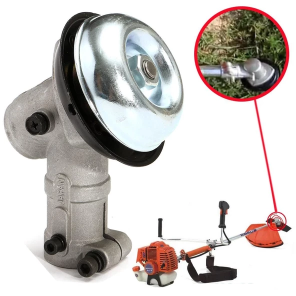 Motorlu Tırpan Redüktör 26 mm 7 Diş Üniversal Tip ürün görseli 1