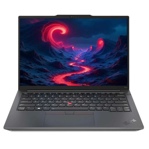 Lenovo E14 21M70031TX06 Ultra7 155H 32GB 512SSD 14" FHD+ FreeDOS Dizüstü Bilgisayar-CNT007 ürün görseli 1