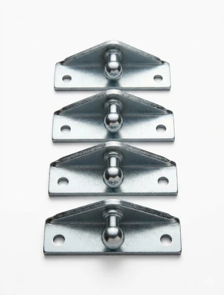 Gazlı Amortisör Montaj Braketi (4'lü Set) – Ø10 mm Kürebaş Uyumlu ürün görseli 1