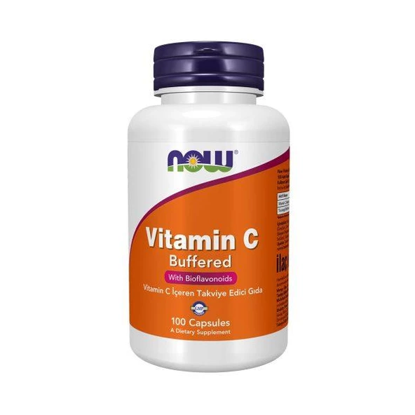 Now Vitamin C Buffered 100 Kapsül ürün görseli 1