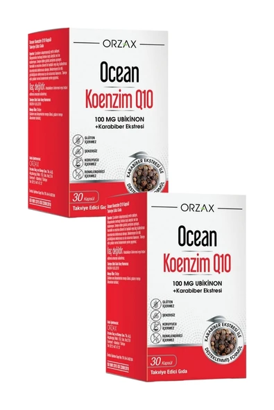 Ocean Koenzim Q10 30 Kapsül x 2 Adet ürün görseli 1