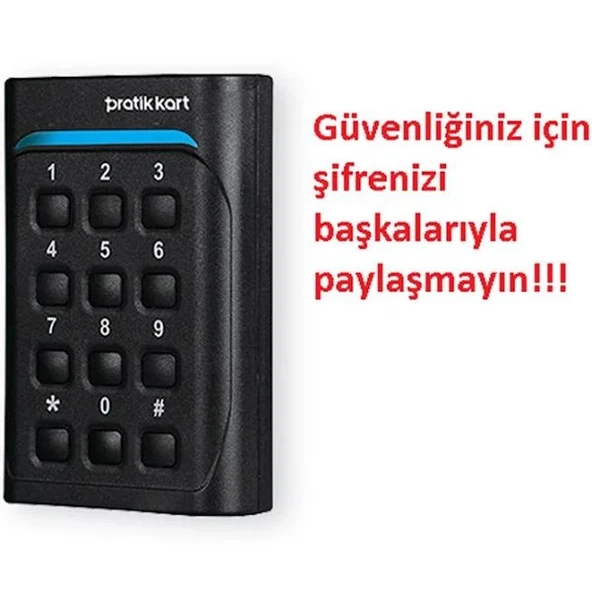 Pratikkart Kart Tuşlu P Seri - Resim 2