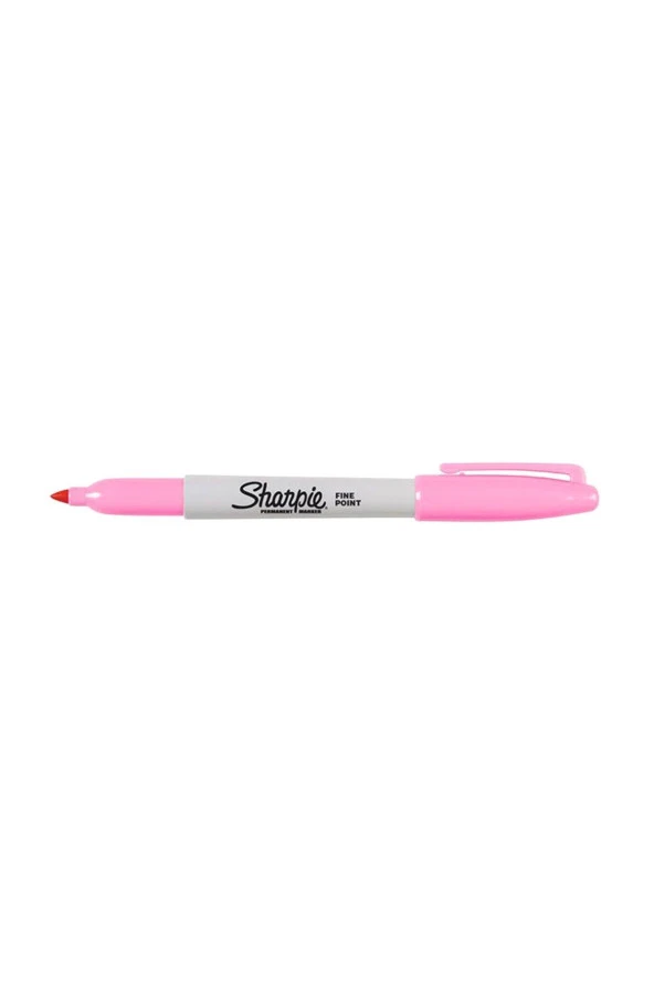 Sharpie Markör Permanent Fine Yuvarlak Uçlu Pembe (12 Li Paket) ürün görseli 1