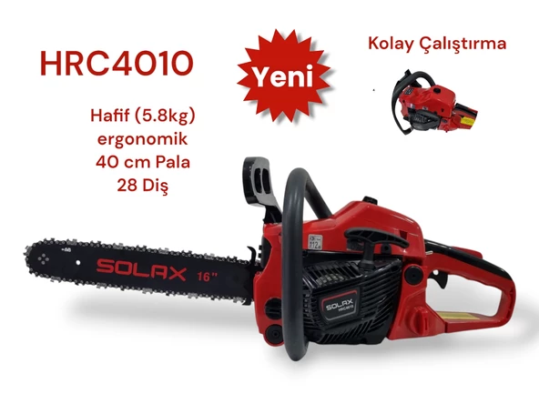 Solax HRC4010 Benzinli Motorlu Testere ürün görseli 1