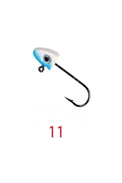 Mutant 6421 Master Trigon 1.7gr LRF Jig Head 5'li Paket Cl:11 ürün görseli 1