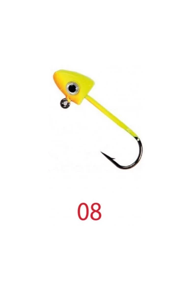 Mutant 6421 Master Trigon 1.7gr LRF Jig Head 5'li Paket Cl:08 ürün görseli 1