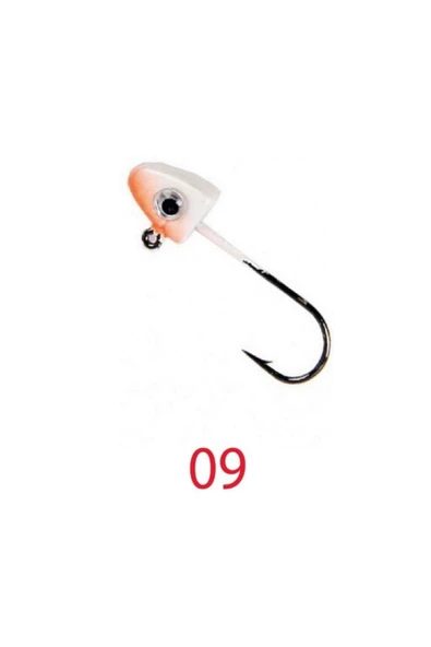 Mutant 6421 Master Trigon 1.7gr LRF Jig Head 5'li Paket Cl:09 ürün görseli 1