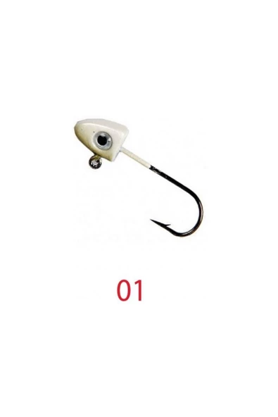 Mutant 6421 Master Trigon 1.7gr LRF Jig Head 5'li Paket Cl:01 ürün görseli 1