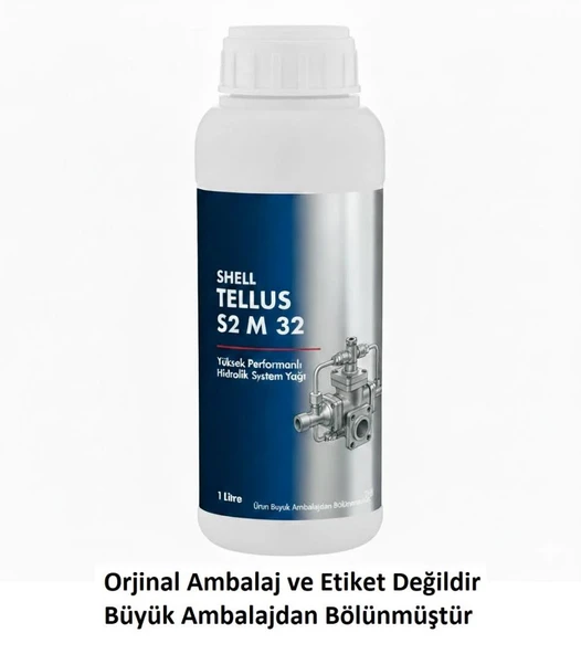 SHELL TELLUS S2 M 32 HİDROLİK YAĞ - 1 LİTRE - Resim 7