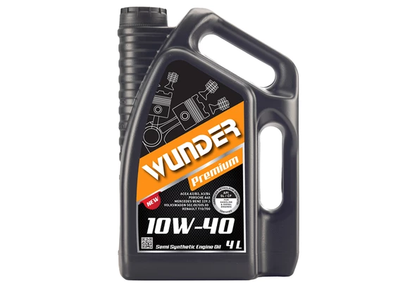 Wunder Premium 10W 40 Motor Yağı - 1 ADET ürün görseli 1