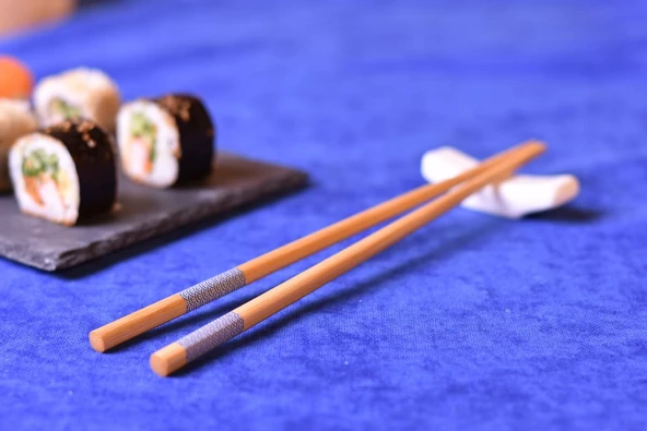 Bambum Hisa 4 Çift Chopstick B1582 - Resim 2