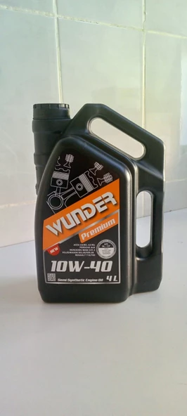 Wunder Premium 10W 40 Motor Yağı - 1 ADET - Resim 2