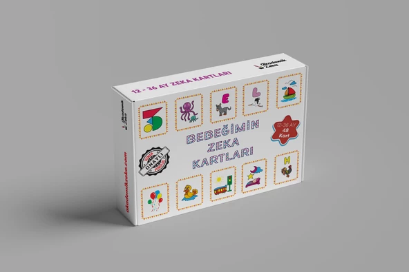 Akademik Zeka Bebeğimin Zeka Kartları 12-36 Ay ürün görseli 1