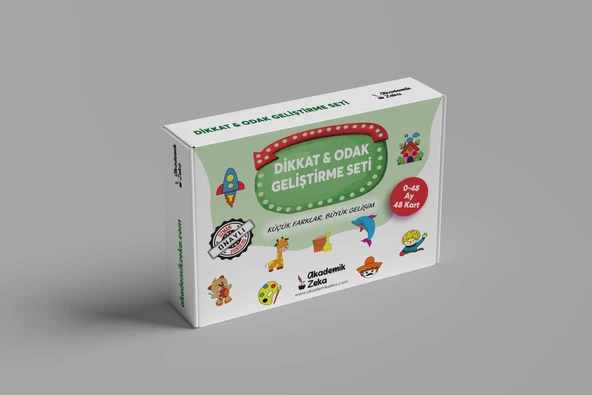 Akademik Zeka  Dikkat & Odak Geliştirme Seti ürün görseli 1