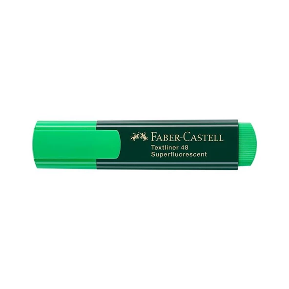 Faber-Castell 154863 Fosforlu Kalem Yeşil ürün görseli 1