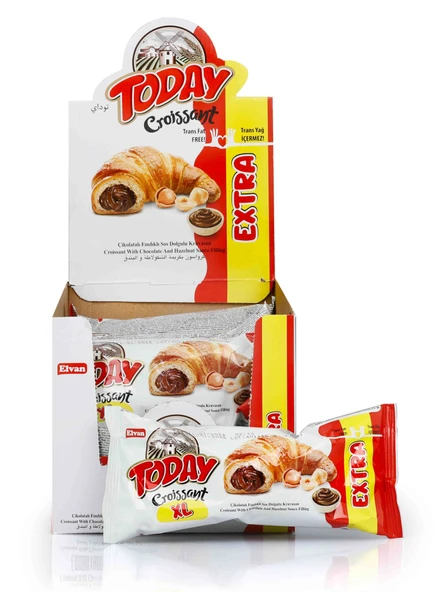 Today Kruvasan Çikolatalı 62 Gr 12 Adet (1 Kutu) ürün görseli 1
