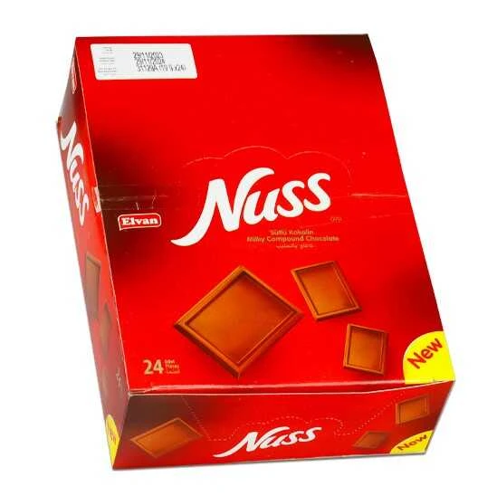 Nuss Tablet 19 Gr. 24 Adet (1 Kutu) - Resim 4