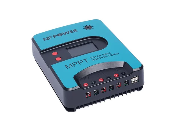 Np Power MPPT 30A Solar Charge Controller 12/24 - Resim 4