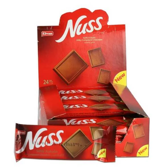 Nuss Tablet 19 Gr. 24 Adet (1 Kutu) ürün görseli 1