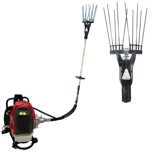 GardenPro Motorlu Tırpan + Baseh Flap Zeytin Hasat Makinası ürün görseli 1