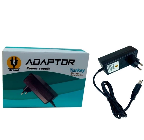 Elektrikli Çit Cihazı 12 Volt 1 Amper Güç Adaptörü ürün görseli 1