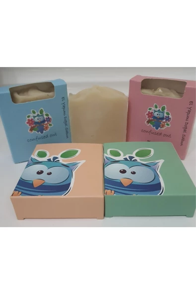 Confused Owl Organik Hamam Sabunu  100 gr ürün görseli 1