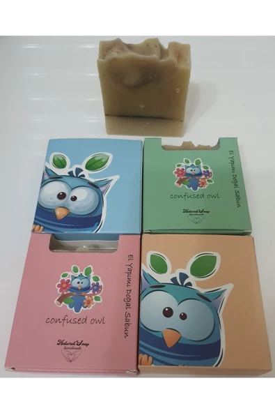 Confused Owl Organik Zerdeçal Sabunu  100 gr ürün görseli 1