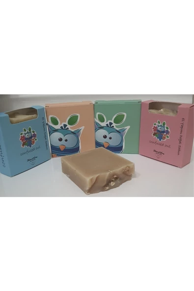 Confused Owl Organik El Yapımı Eşek Sütü Sabunu  100 Gr ürün görseli 1