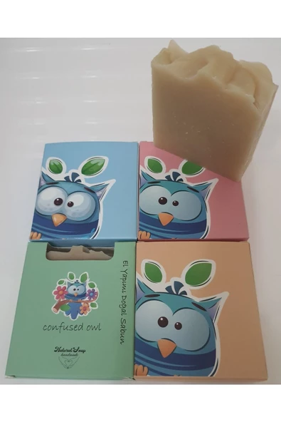 Confused Owl Organik Keçisütü Sabunu  100 Gr ürün görseli 1