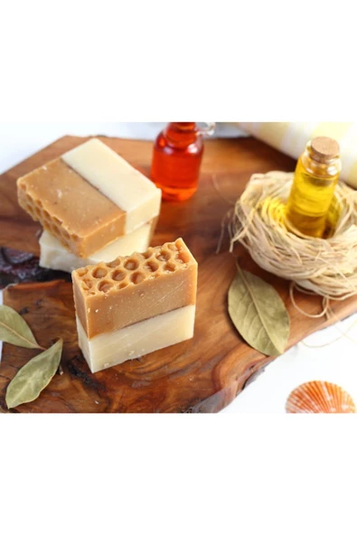 Asklepios Organik El Yapımı Bal Yulaf Sabunu  100 gr ürün görseli 1