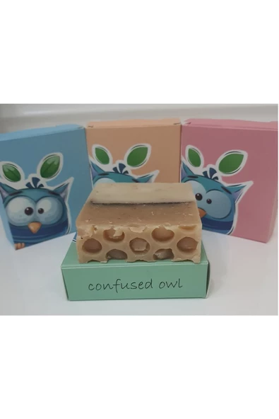 Confused Owl Organik Bal Yulaf Sabunu  100 gr ürün görseli 1