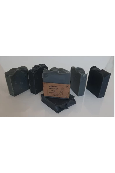 Hygieia Organik El Yapımı Kömür ( Aktif Carbon) Sabunu  100 Gr ürün görseli 1