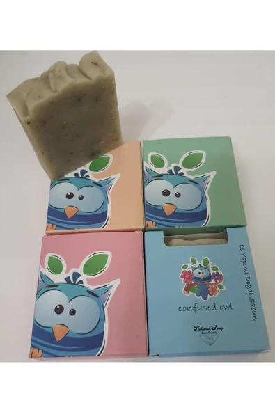 Confused Owl Organik Isırgan Sabunu  100 gr ürün görseli 1