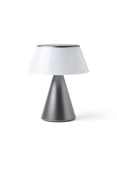 Lexon Luma XL Led Lamba Metalik Gri ürün görseli 1