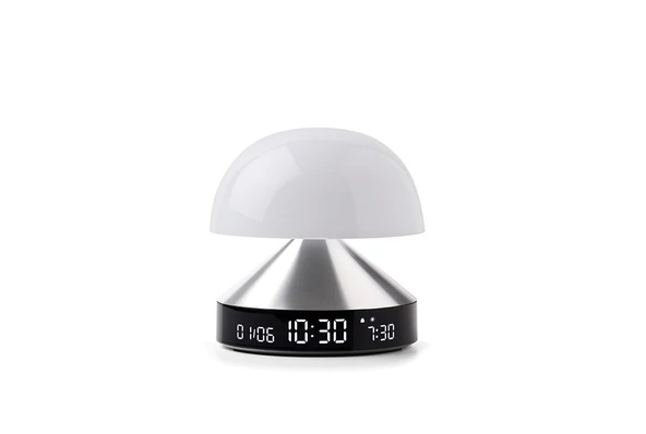 Lexon Mina Sunrise Alarm Saatli Gün Işığı Simulatörü & Aydınlatma - Alüminyum ürün görseli 1