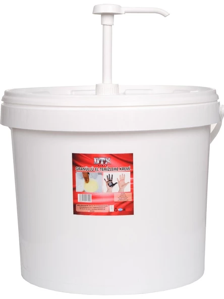 Dtx Kimya Pompalı Sanayi Tipi Granürlü El Temizleme Sabunu (Kremi) 8 kg ürün görseli 1