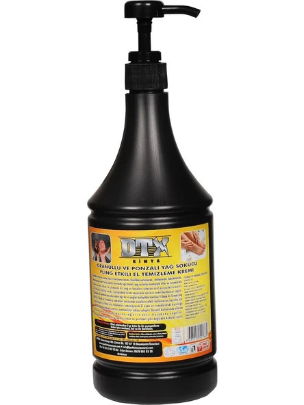 Dtx Kimya Sanayi Tipi Kumlu El Temizleme Kremi Sabunu 1 Kg ürün görseli 1