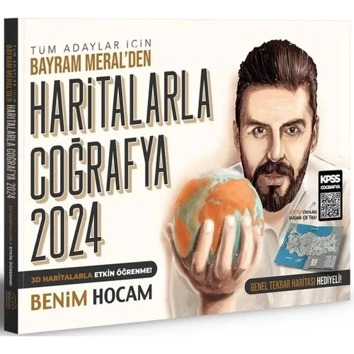 2025 TÜM ADAYLARA BAYRAM MERALDEN HARİTALARLA COĞRAFYA  BENİM HOCAM ürün görseli 1