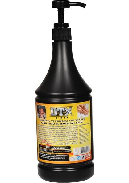 Dtx Kimya Sanayi Tipi Granüllü El Temizleme Kremi Sabunu 1 Kg ürün görseli 1