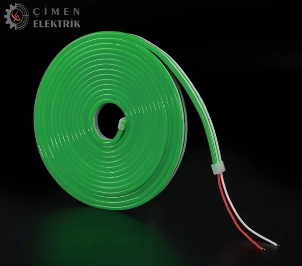 5 Metre NOAS YL42 0125 Dış Mekan 12V Yeşil Neon Hortum Led ürün görseli 1