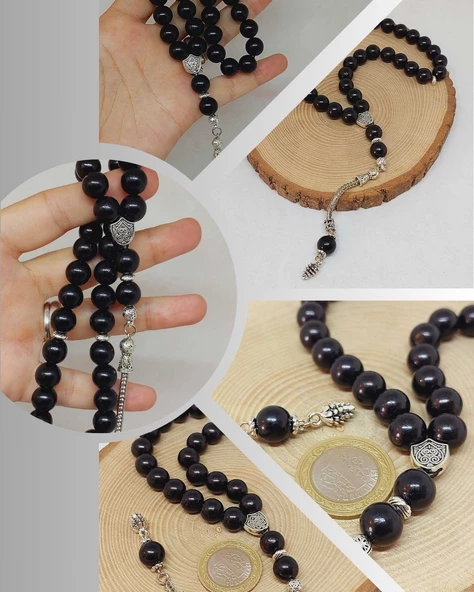 Abanoz Ağacı 33Lük Tesbih 10mm (54648) ürün görseli 1