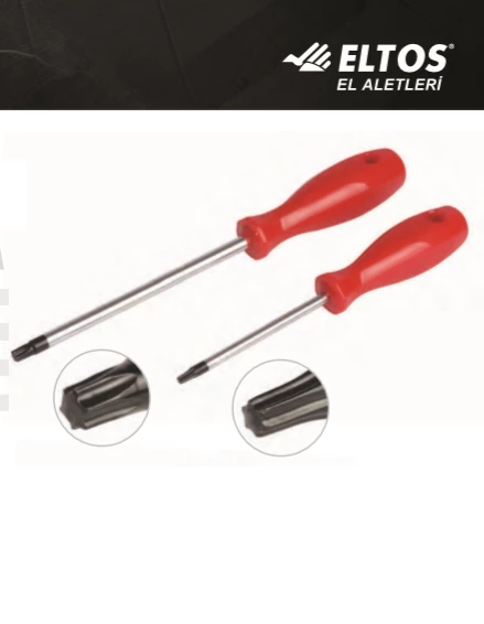 Eltos Torx Tornavida T20 6x100 ETT20 - Resim 2
