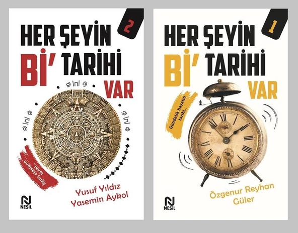 Her Şeyin Bi Tarihi Var Seti 2 Kitap (İlginç olayların tarihi + Gündelik hayatın tarihi) ürün görseli 1