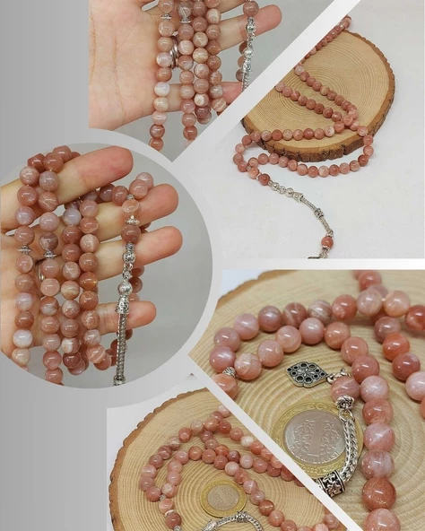Güneş Taşı 99luk Tesbih 8mm (5630) ürün görseli 1